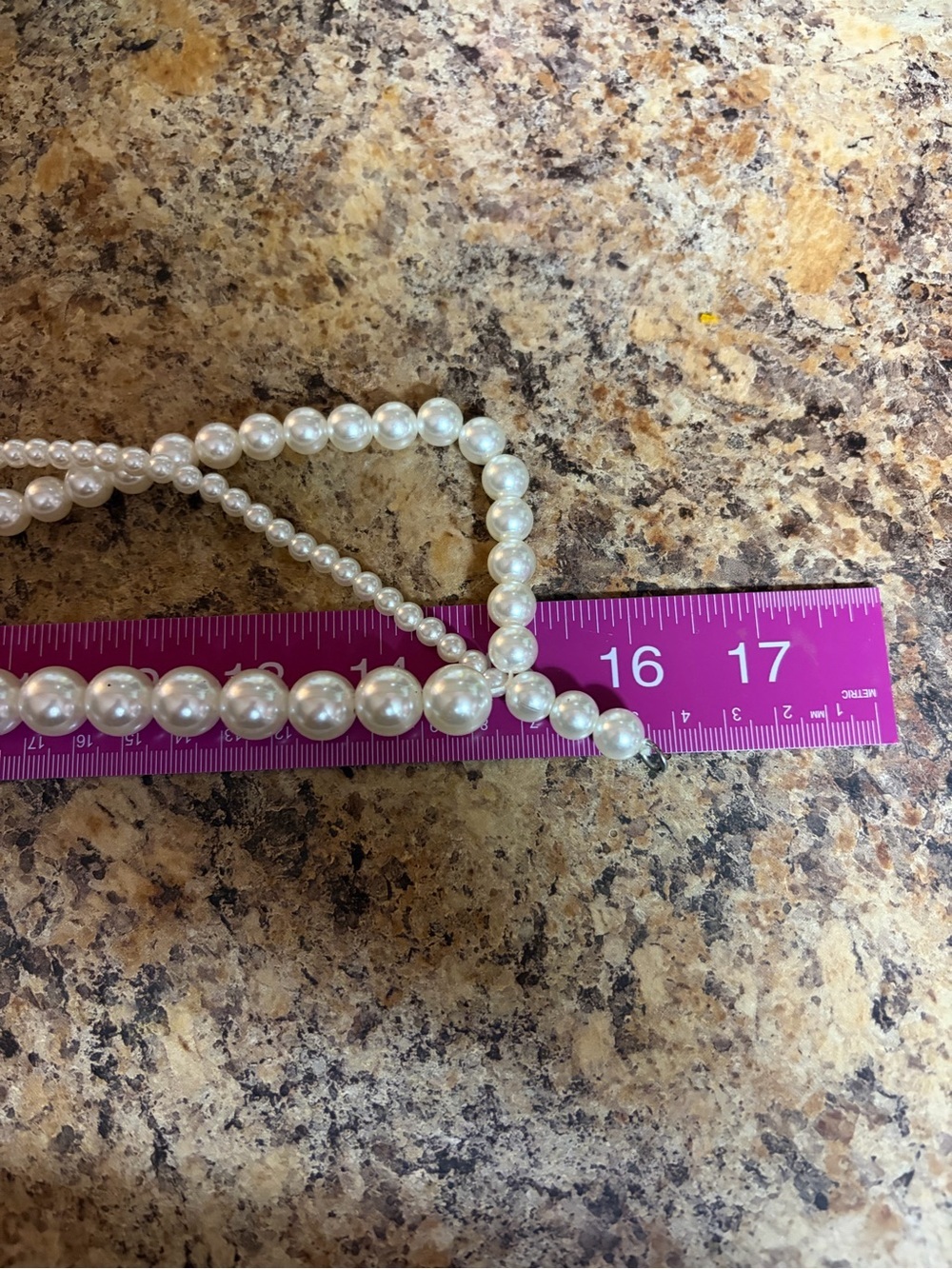 Classic White Pearl Triple-Strand Necklace - Elegant Women's Jewelry - Picture 6 of 6